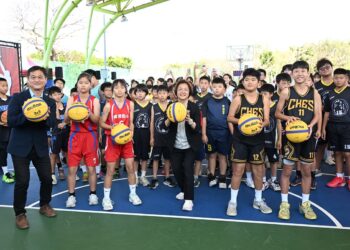 彰化首屆「卦山盃」三對三籃球賽盛大開打  115隊菁英點燃籃球熱潮