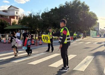 新學期開學日　恆警落實護童勤務守護學生安心上課
