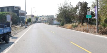 雲林縣東勢鄉康安路道路拓寬工程動土 打造在地安全交通路網