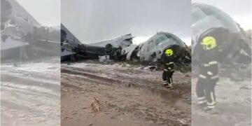 影音/玻利維亞軍機運鈔墜毀釀15死 民眾急搶錢