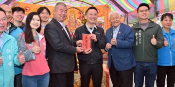 母娘神威顯赫 ! 桃市副市長蘇俊賓赴大坑慈慧慈惠堂參香祈福