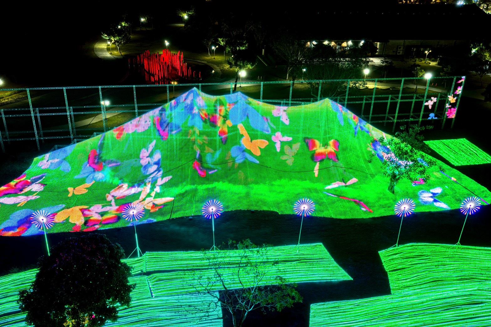 屏東燈節美學氣勢磅礡　 為台灣春節賞燈首選