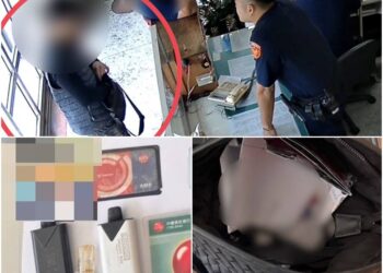 影音/男子至警所認領遺失包包 清點財物赫見毒品當場被逮究辦