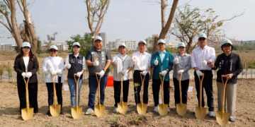 打造綠色防護網　嘉義植樹守護無人機場域「清淨飛翔」