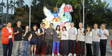 華商許彩韵蟬聯台灣燈會高中職組燈王　作品移師嘉義公園展出