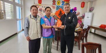 退輔會副主委吳志揚督導花蓮榮家重點工程 頒贈加菜金為住民賀節