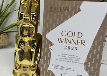 觀光署北觀處「2025野柳石光夜訪女王」以光影藝術耀眼全球!橫掃美、德、法、英國際設計大獎