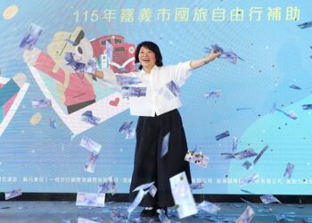 嘉義市黃敏惠市長揪遊客「來嘉住一晚」每晚每房最多可申請1000元補助