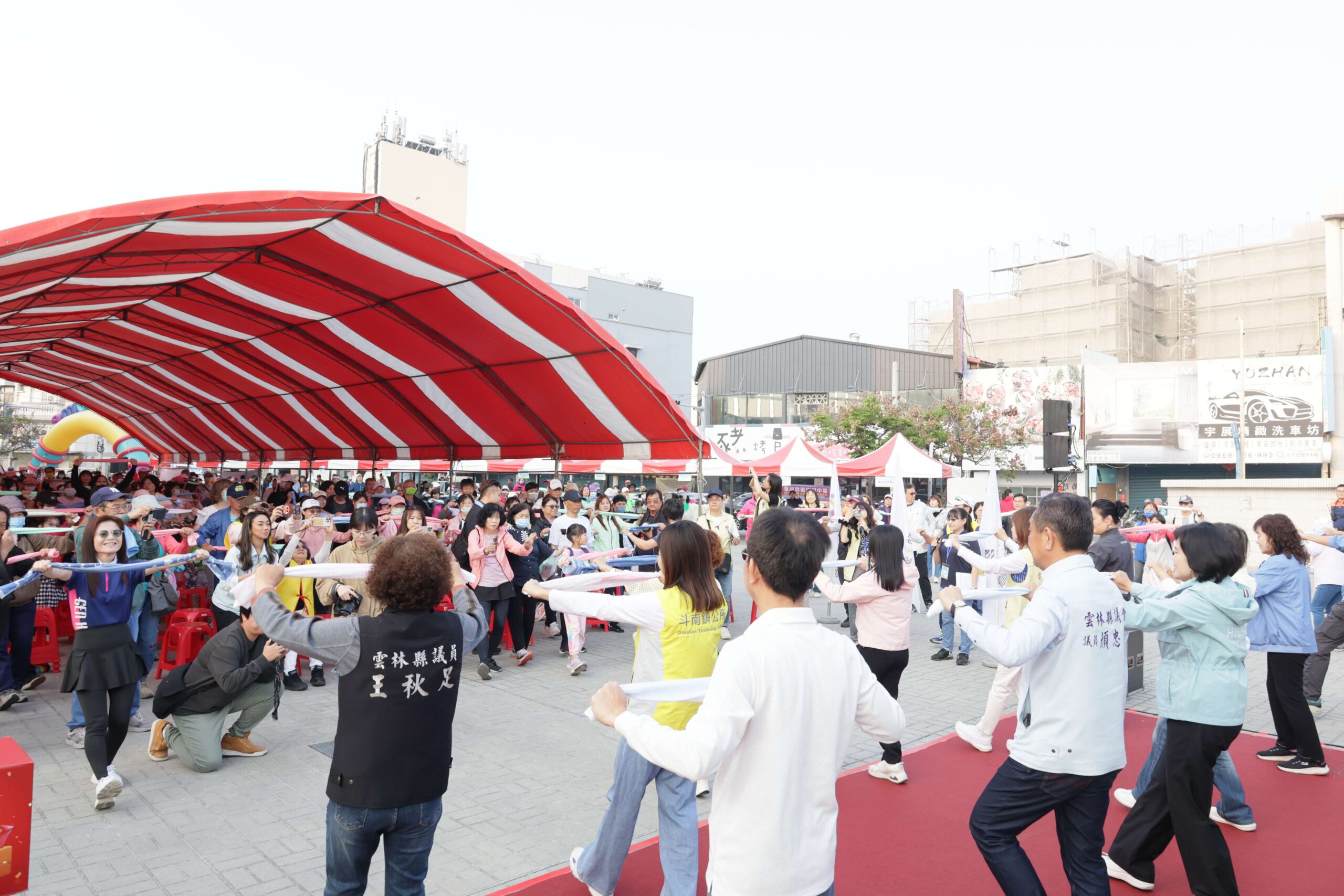 雲林健康嘉年華首場健走 斗南熱鬧展開