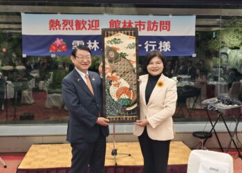 深化「雙林」情誼　張麗善率團訪館林市促文化農業觀光合作