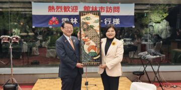 深化「雙林」情誼　張麗善率團訪館林市促文化農業觀光合作