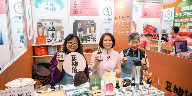 屏東隊前進東京食品展展現屏食力　22家業者4年來產值可破百億