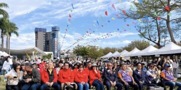 獅扶聯手「歇喘市集」 高市中央公園溫暖特殊兒家庭