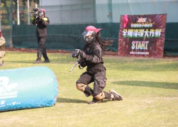 全國漆彈大戰高雄開打 370選手跨國競技引爆熱血