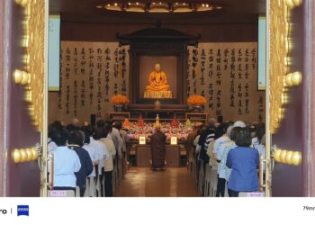 《傳燈60‧百年仰望》紀念郵票發行　緬懷星雲大師百歲誕辰