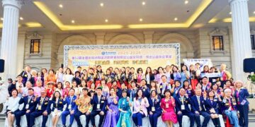 高雄市千禧國際同濟會陳育珠榮獲「傑出公益女同濟獎」