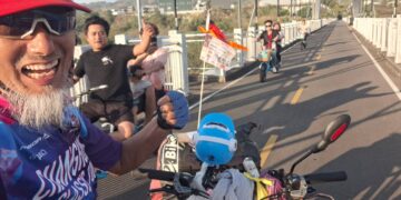 第27次環台1518公里　陳敏先老師一步一腳印寫下人生修行