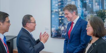 城市外交新里程！侯友宜會晤墨爾本市長 Reece    力邀名城交流文化與教育