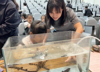 遠雄永續教育列車啟動　國家級教材帶領學童探索海洋