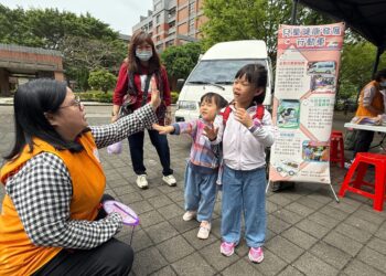 玩具化身溝通橋樑！新北社會局聯手伊甸基金會     北大校園闖關宣導早期療育