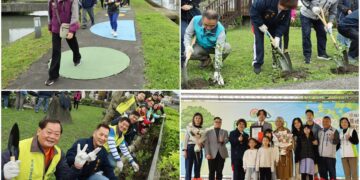 宣揚植樹減碳及健康休閒理念　近800人參與羅東植樹健走