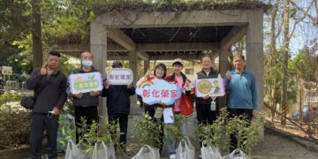 發票換樹苗、共植綠意  彰化榮家長輩攜手打造綠色家園