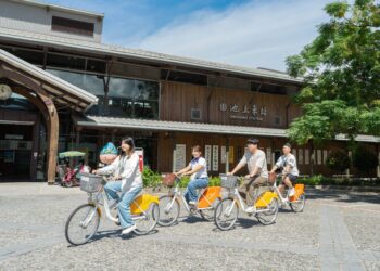 建構綠色運輸網  臺東縣120處公共自行車場站串聯山海城鄉