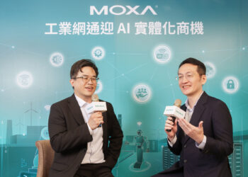 驅動工業 AI 普及!Moxa 看好半導體擴廠與無線網通需求 打造 AI 實體化關鍵後盾