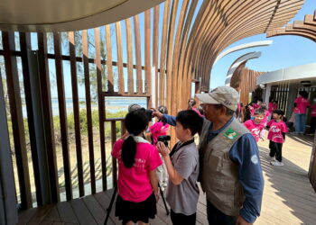 濕地變教室！雲嘉南四校 200 生接力「觀鳥小旅行」