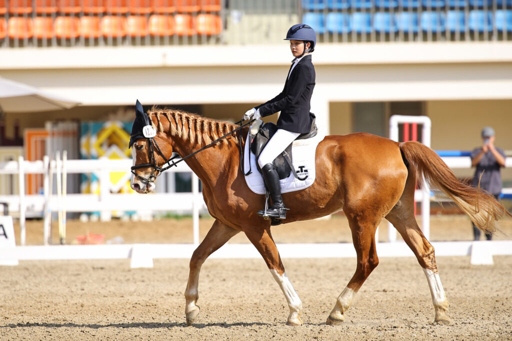 影音/馬術小將高襄喬克服萬難挑戰全中運 與馬共舞榮獲亞軍