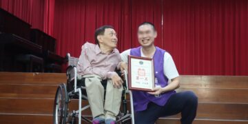 台南看守所邀請劉銘分享「人生逆轉勝」 真實故事讓收容人露出久違的笑容