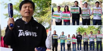 發表運動政見　林國漳：爭取職棒級球場 首創運博結合民力支持選手