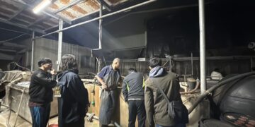 稽查重案組建功！新北查獲泰山食品業繞流排放     強力停工守護市民生活品質