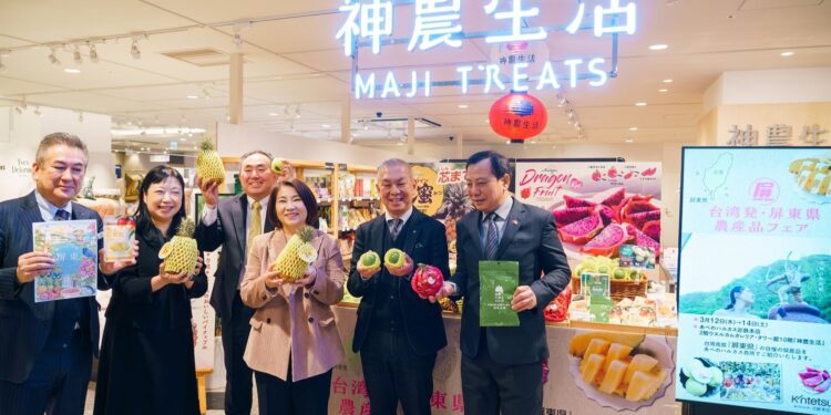 屏東優質農產進軍日本關西近鐵百貨　日本朋友不必飛台灣