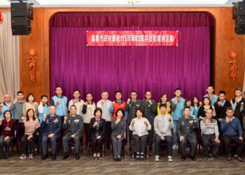 嘉義市政府慶祝115年兵役節表揚活動　黃敏惠感謝長期無私扮演堅強後盾