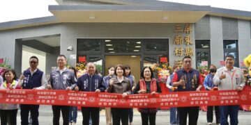 屏東縣里港鄉三廍村活動中心啟用　提供長輩運動與社區活動新場域