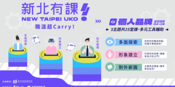 AI 時代職場超能力!2026「新北有課 UKO」推出百堂實戰課