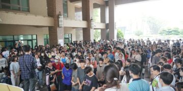 樹人醫專校園開放日爆滿！送藍牙耳機抽iPad　羽球賽45校239人同場競技