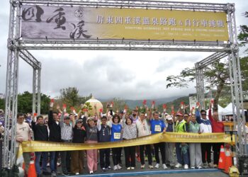 屏東四重溪溫泉路跑&自行車活動　登場親體驗最Chill運動旅程