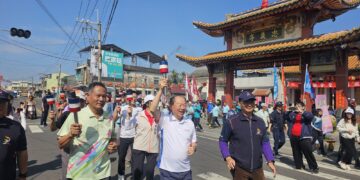 聖火引燃典禮   為第61屆六堆運動會揭開序幕