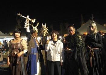 北野祭打造春日戶外生活節　璀璨點亮屏東高樹夜空
