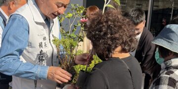 大村鄉植樹節推廣環境綠化   結合環保局『農來長知識』資源回收宣導