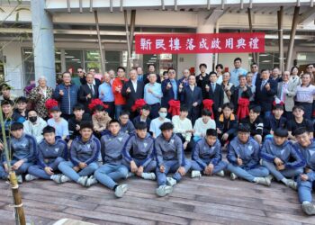 眾多優秀校友共同見證台南一中新建新民樓落成啟用　百年校園再添新地標