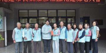 花蓮市福氣站陸續開站   魏嘉彥探視並贈加菜金