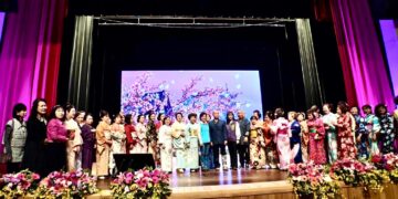 花蓮愛樂歌唱協會發表會  和服與歌喉同樣吸睛