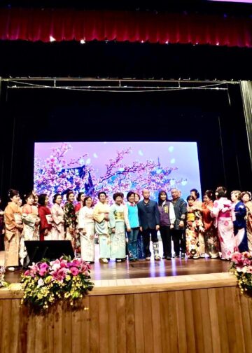 花蓮愛樂歌唱協會發表會  和服與歌喉同樣吸睛