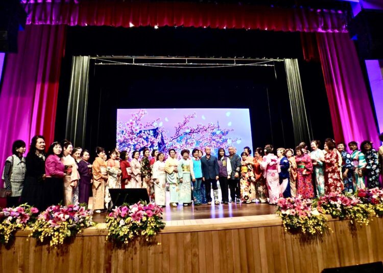 花蓮愛樂歌唱協會發表會  和服與歌喉同樣吸睛