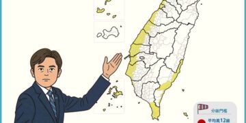 注意風很大！ 15縣市亮強風特報「黃色燈號」颳8級陣風