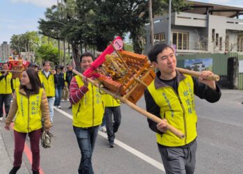 2月2日土地公生  土地公春遊羅東千人走春祈福