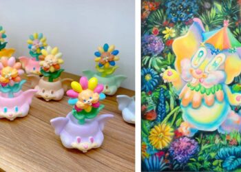 洽公也能很文青！新莊地政 3/9 起舉辦「心中的樂園」藝術展     走進 Vivian Wang 的療癒世界